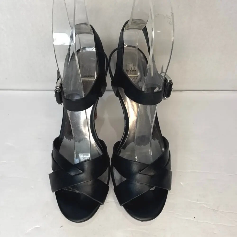 Coach Black Platform Stiletto Sandals – Size 7